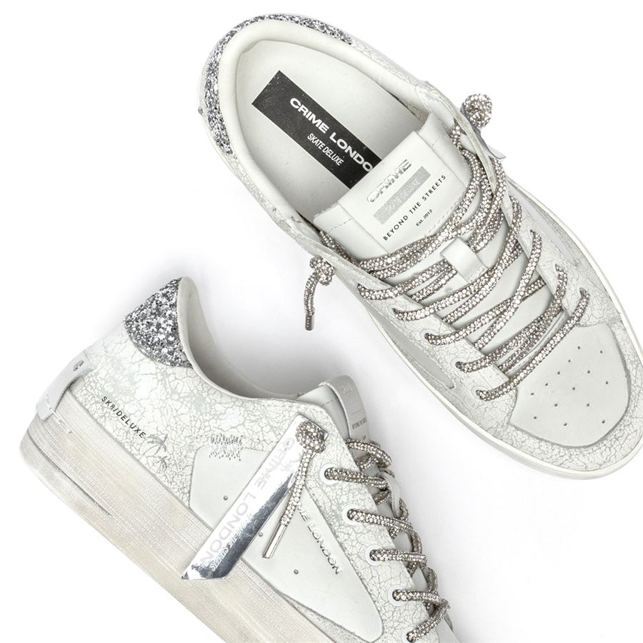 Sk8 Deluxe Wedge Always Shining sneakers da donna Crime London | 20132PP7B10
